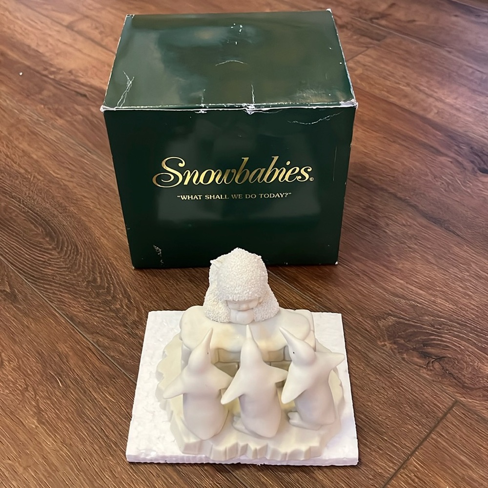 Department 56 Snowbabies- what shall we do today